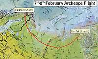 Archeops - le trajet suivi Sude-Russie (200 x120)